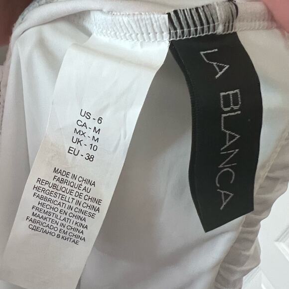 Women's La Blanca One Piece Swimsuit, Size 6, NWOT - Picture 6 of 6